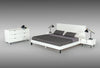 Nova Domus Valencia Contemporary White Bed Model VGMABR-76-BED