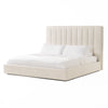Modrest Valhalla Contemporary White Fabric Bed Model VGKK-KFB1008-WHT-BED
