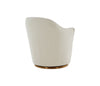 Modrest Vera Modern Sherpa Swivel Accent Chair Model VGRHAC-542-WHT-CH