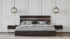 Nova Domus Benzon Italian Modern Dark Rovere Bed Model VGACBENZON-BED