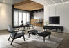 Modrest Borden Modern Black And Grey Fabric Accent Chair Model VGMAMI-972-CHR