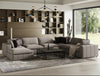 Divani Casa Vicki Modern Grey Fabric Modular Sectional Sofa Model VGKK-KF.8033-SECT-GRY