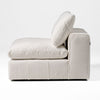 Divani Casa Vicki Modern Off White Fabric Modular Armless Seat Model VGKK-KF.8033-1.5SEAT-IVORY
