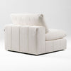 Divani Casa Vicki Modern Off White Fabric Modular Armless Seat Model VGKK-KF.8033-1.5SEAT-IVORY