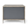 Nova Domus Conner Modern Dark Walnut & Faux Concrete Nightstand Model VGAN-CONNER-NS-DK