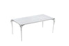 Modrest Vince Modern Faux Marble & Stainless Steel Dining Table Model VGZAT107-DT-1