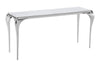 Modrest Vince Faux Marble & Stainless Steel Console Table Model VGZAX107-GRY