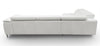 Lamod Italia Viola Italian Contemporary Grey Leather Left Facing Sectional Sofa Model VGCCVIOLA-KIM-GRY-LAF-SECT