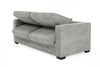 Divani Casa Vlad Modern Grey Fabric Sofa Bed Model VGSX-9828-SFBD-SLATE