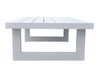 Renava Wake Modern White Outdoor Coffee Table Model VGGEMONTALK-WHT-CT