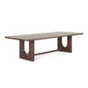 Modrest Walz Modern Brown Oak Rectangular Dining Table Model VGME-WALZ-BRN-DT