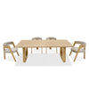 Modrest Washington Modern Natural Oak Rectangular Dining Table Model VGME121257-DT