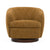 Divani Casa Wendt Modern Mustard Fabric Swivel Accent Chair Model VGKK-KF.A1098-MUS