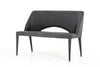 Modrest Williamette Mid Century Dark Grey Fabric Bench Model VGEUMC-8081CH