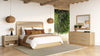 Modrest Gavin Modern Natural Ash & Rattan Bed Model VGVC-BD2411-BED-NAT