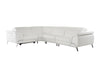 Lamod Italia Mini Wonder Italian Modern White Leather Sectional Sofa With Recliners Model VGDTWONDER-WHT-SECT