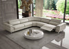 Lamod Italia Wonder Italian Modern Light Taupe Leather Sectional Sofa With Recliners Model VGCCWONDER-TAU-SECT