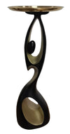 Modrest Abstract Woman Modern Black & Gold Sculpture Model VGTH-235374