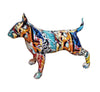 Modrest Graffiti Bull Terrier Modern Multi Color Sculpture Model VGTH-235340
