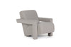 Modrest Wylie Modern Light Grey Beige Fabric Accent Chair Model VGMY-2543-2-GRY-42