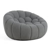 Divani Casa Yolonda Modern Curved Light Grey Fabric Sofa Set Model VGEV2126C-SET-C-07