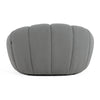 Divani Casa Yolonda Modern Curved Light Grey Fabric Sofa Set Model VGEV2126C-SET-C-07