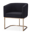 Modrest Yukon Modern Black & Antique Brass Dining Chair Model VGVCB8362-BC-DC