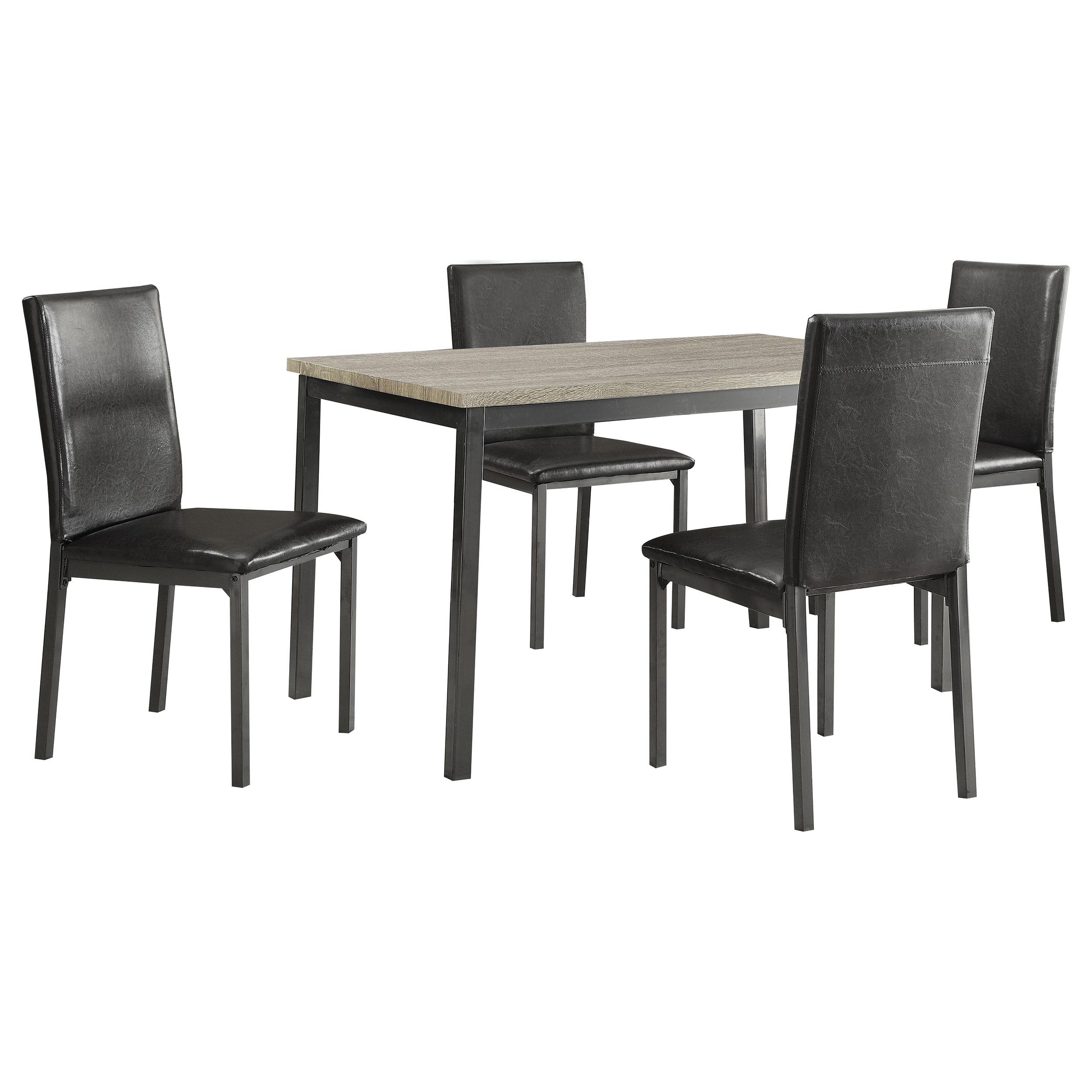 Coaster Garza Transitional Grey Dining Table Model 100611-S5