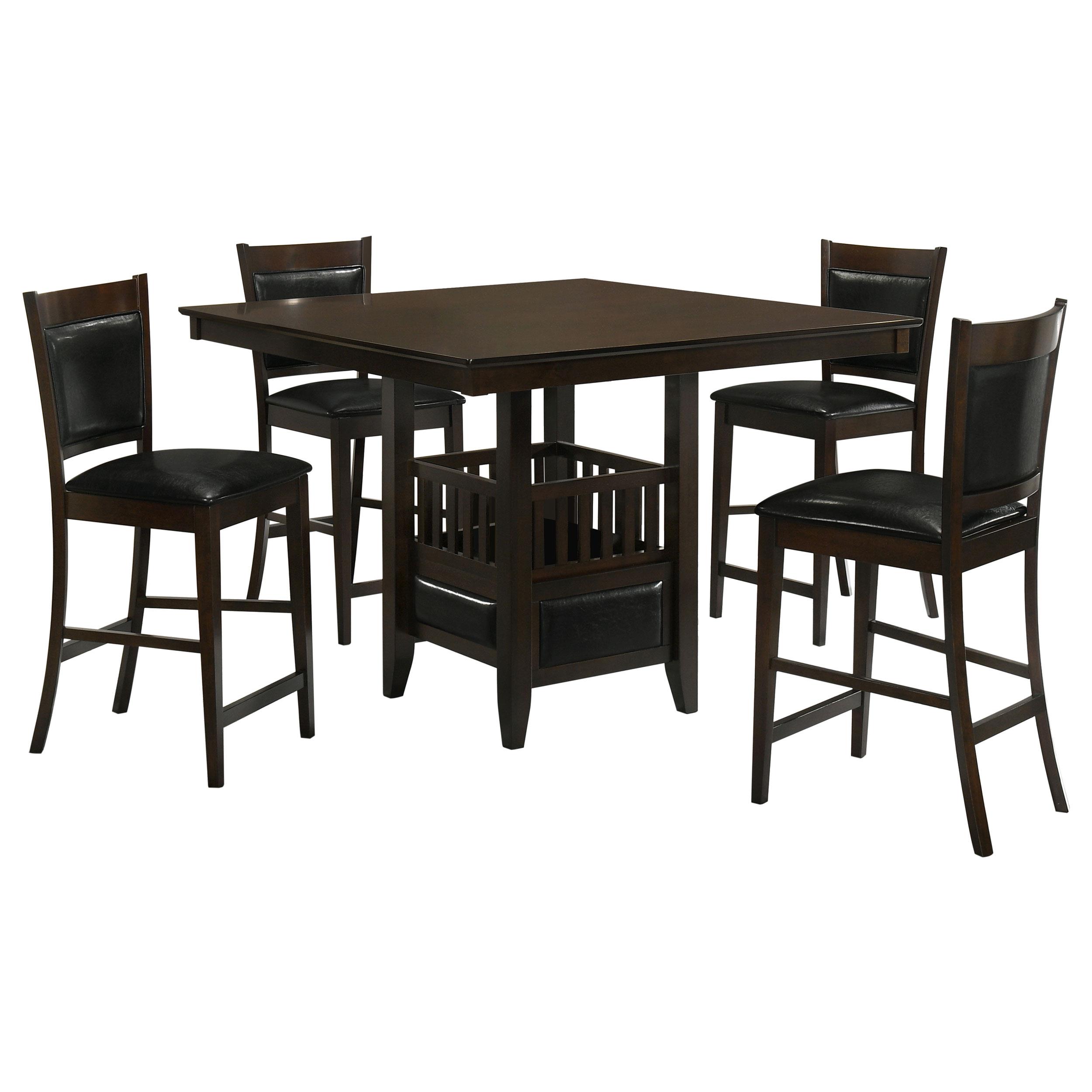 Coaster Jaden Transitional Counter Height Dining Table Model 100958-S5