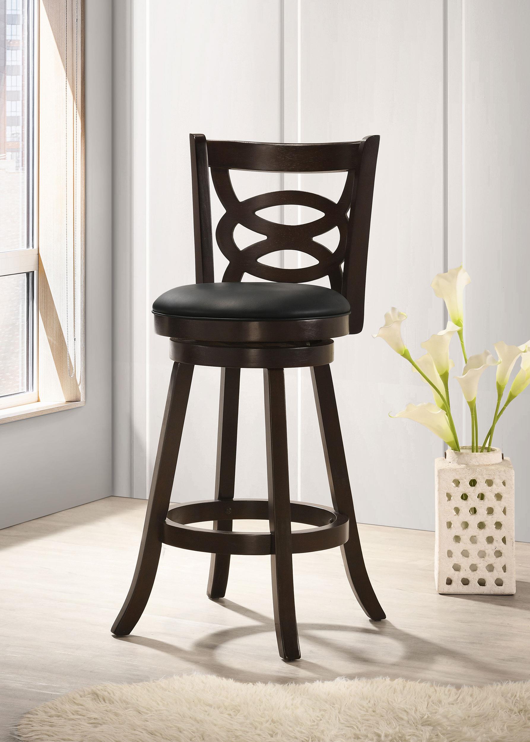 Coaster Calecita Traditional Swivel Bar Stool Model 101930