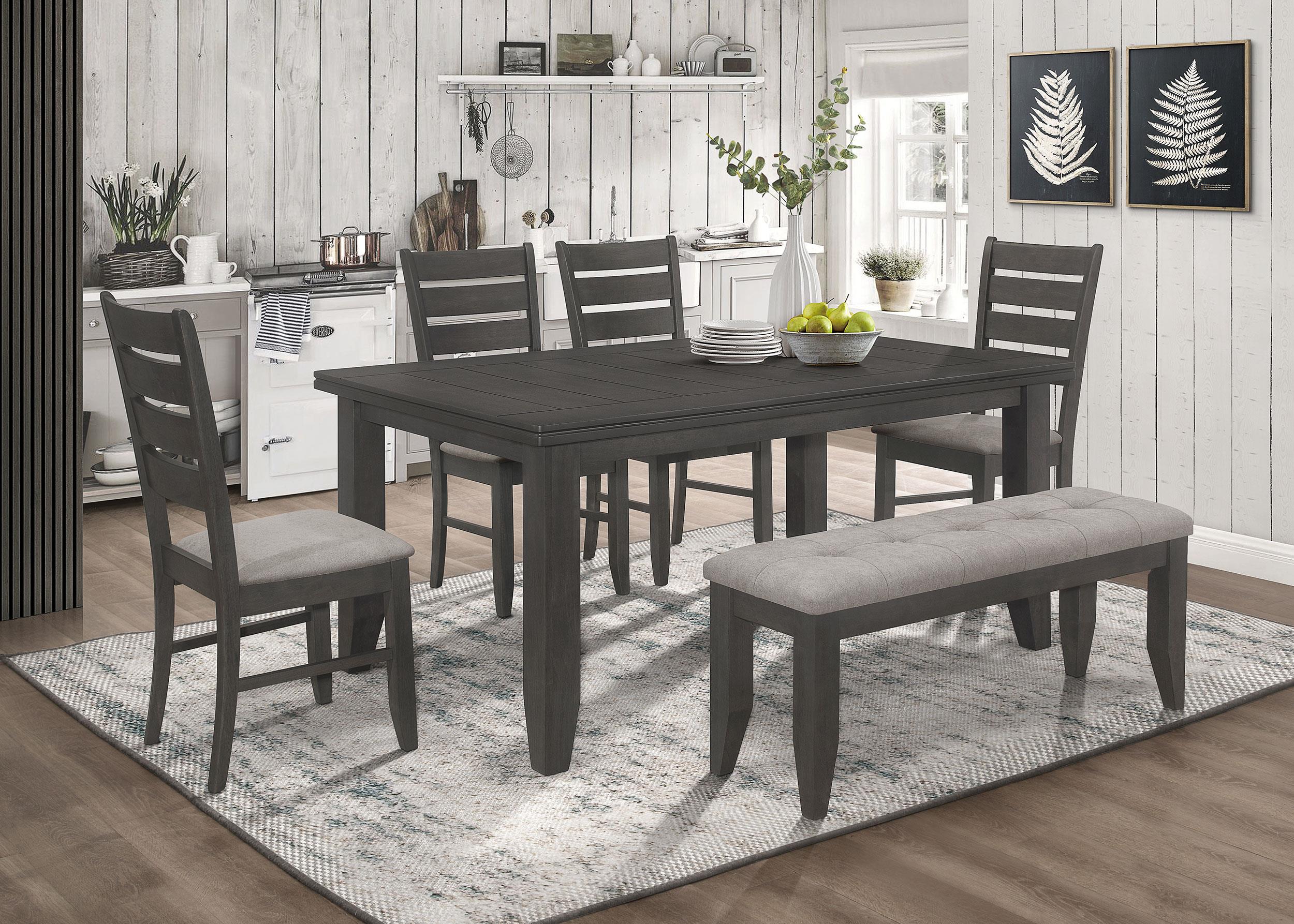 Coaster Dalila Transitional Dining Table Model 102721Gry-S6