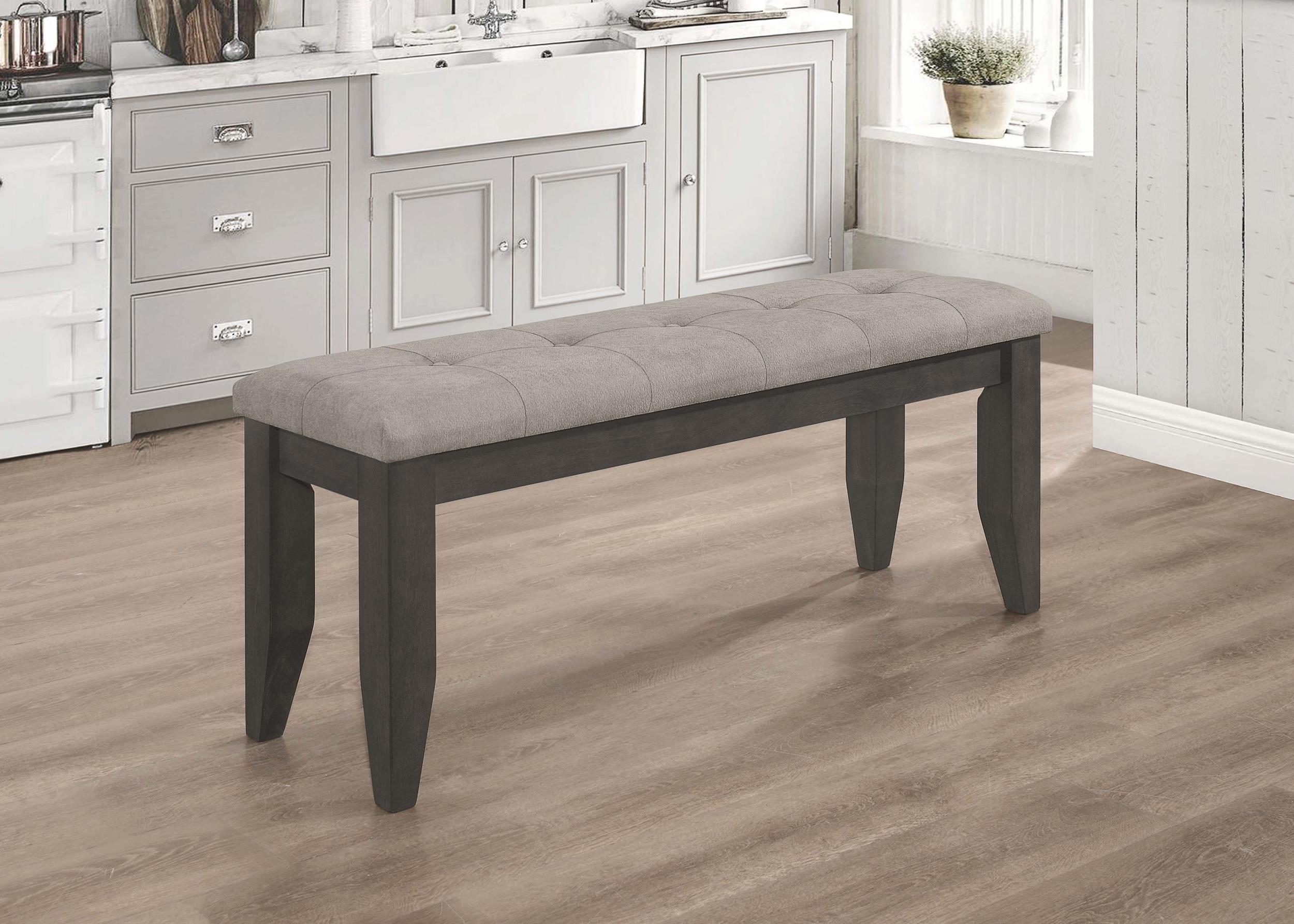 Coaster Dalila Transitional Bench Model 102723Gry