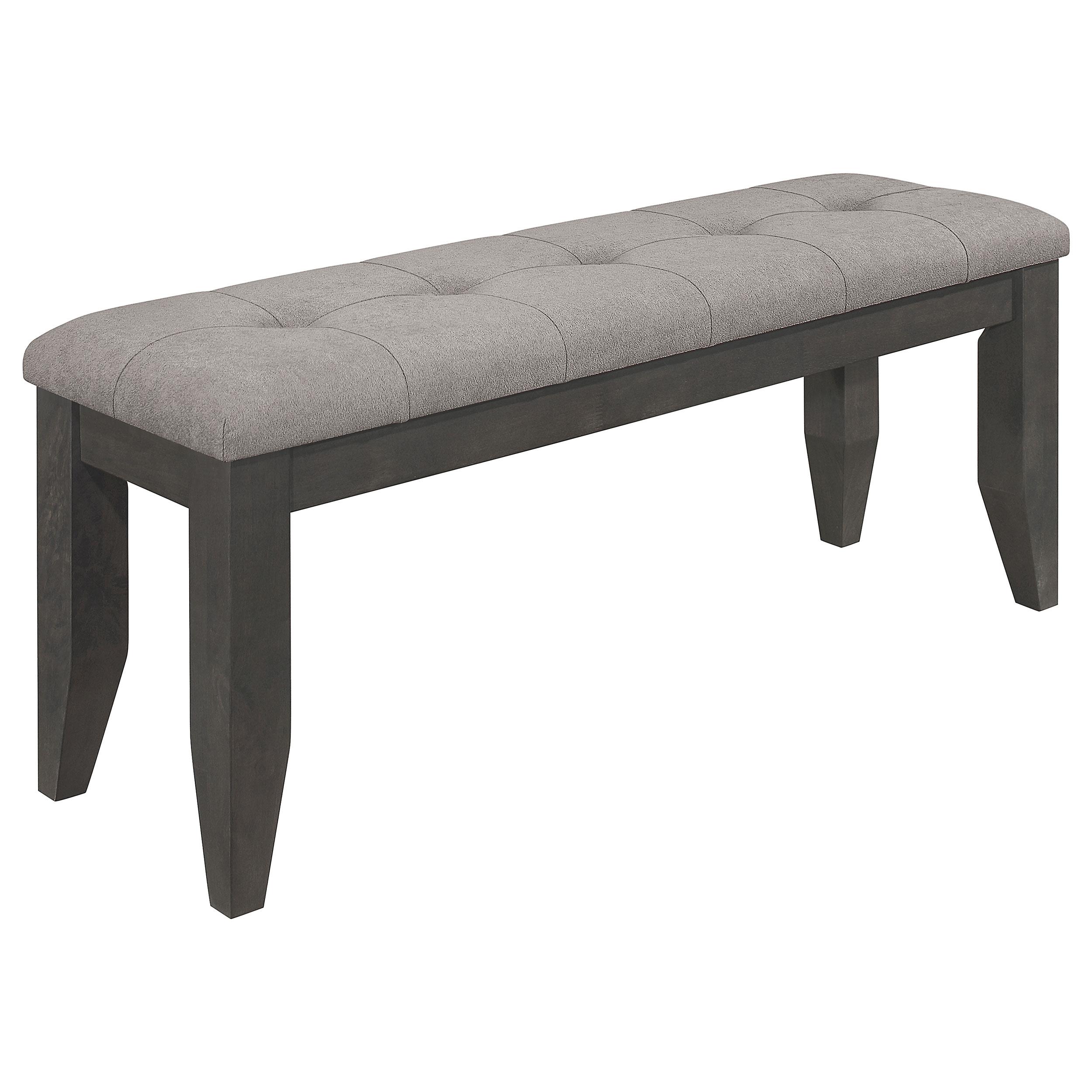 Coaster Dalila Transitional Bench Model 102723Gry
