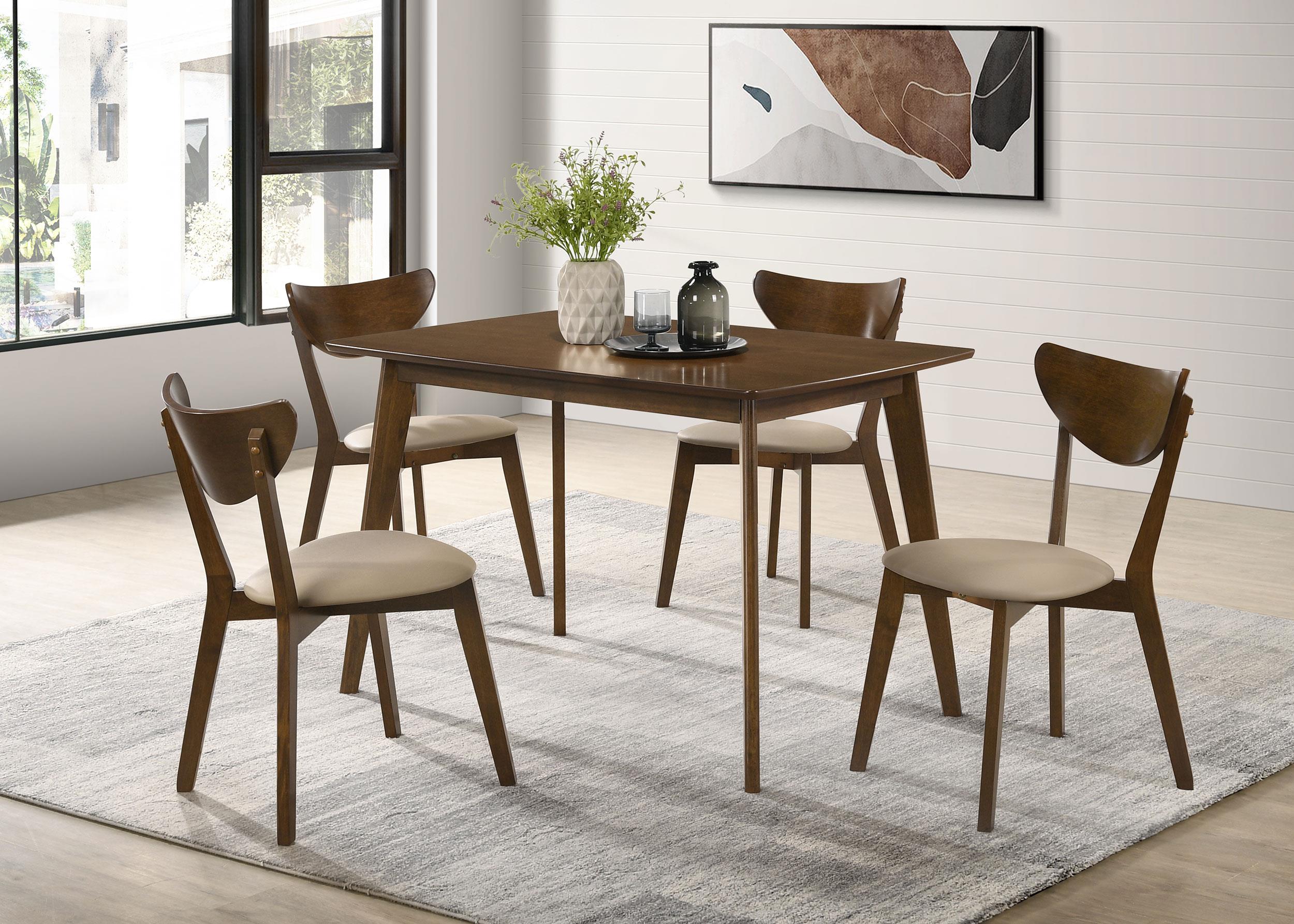Coaster Kersey Mid-Century Modern Dining Table Model 103061-S5