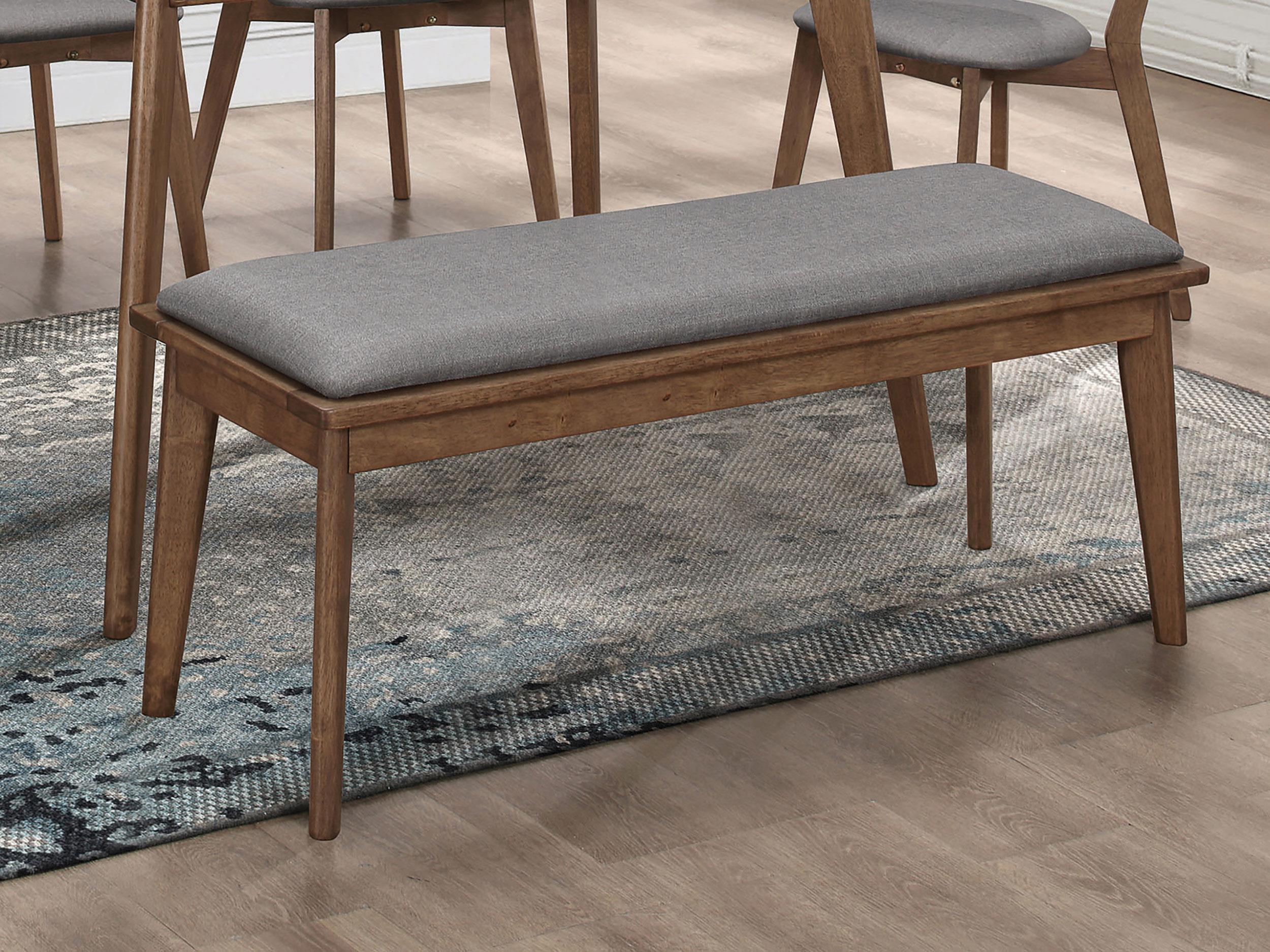 Coaster Alfredo Mid-Century Modern Bench Model 108083