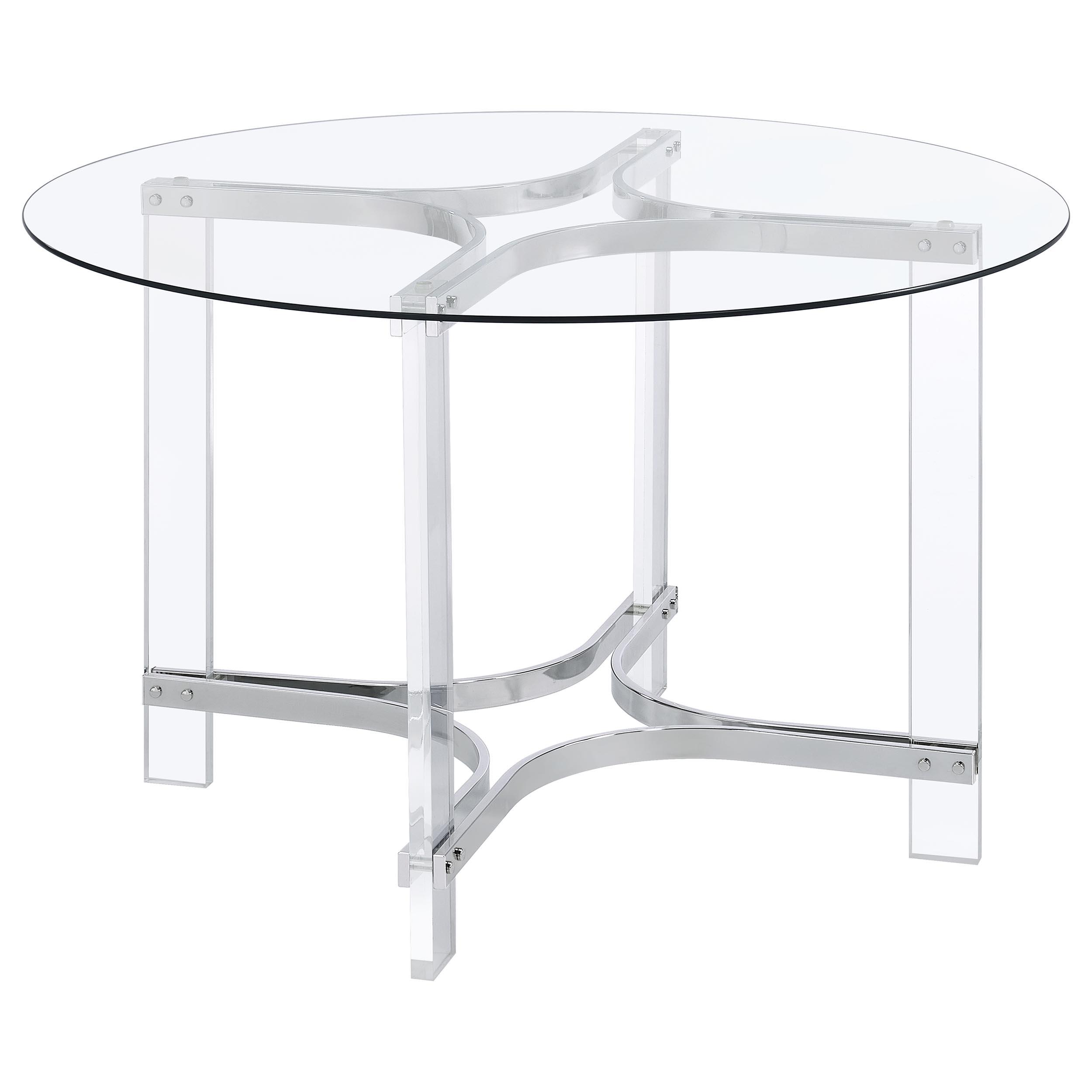 Coaster Keeling Contemporary Dining Table Model 108501