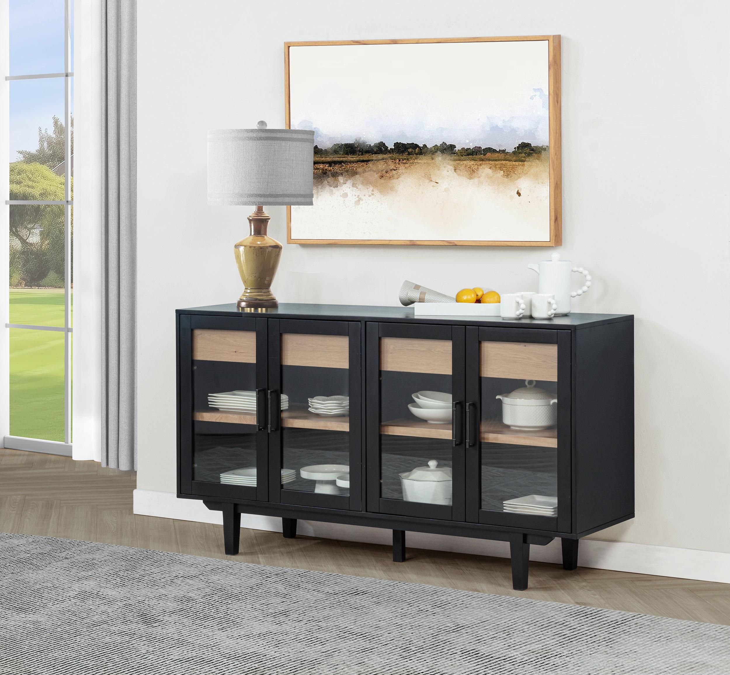 Coaster Middleton Farmhouse Sideboard Model 108545Blk