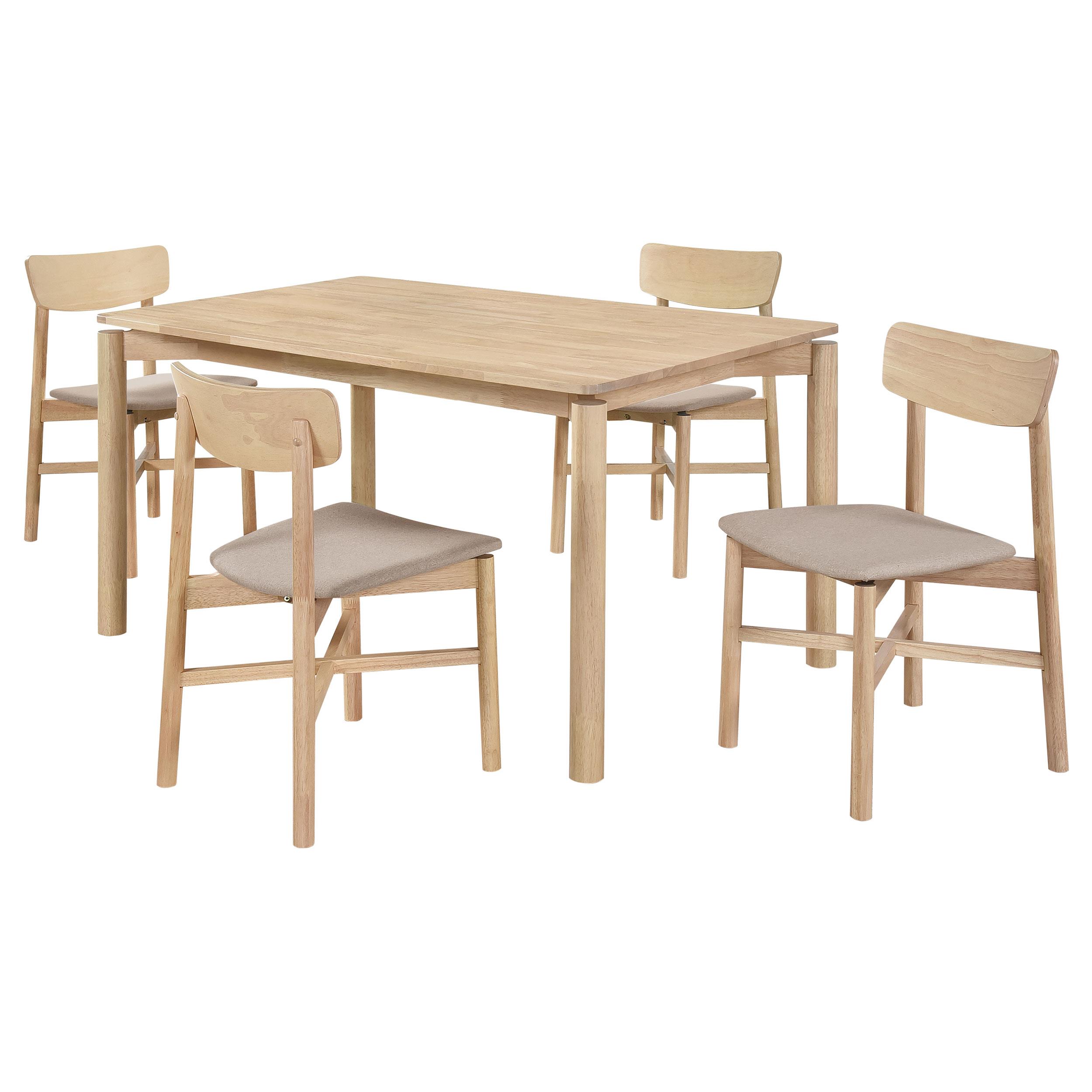 Coaster Parkridge Mid-Century Modern Dining Table Model 108551-S5