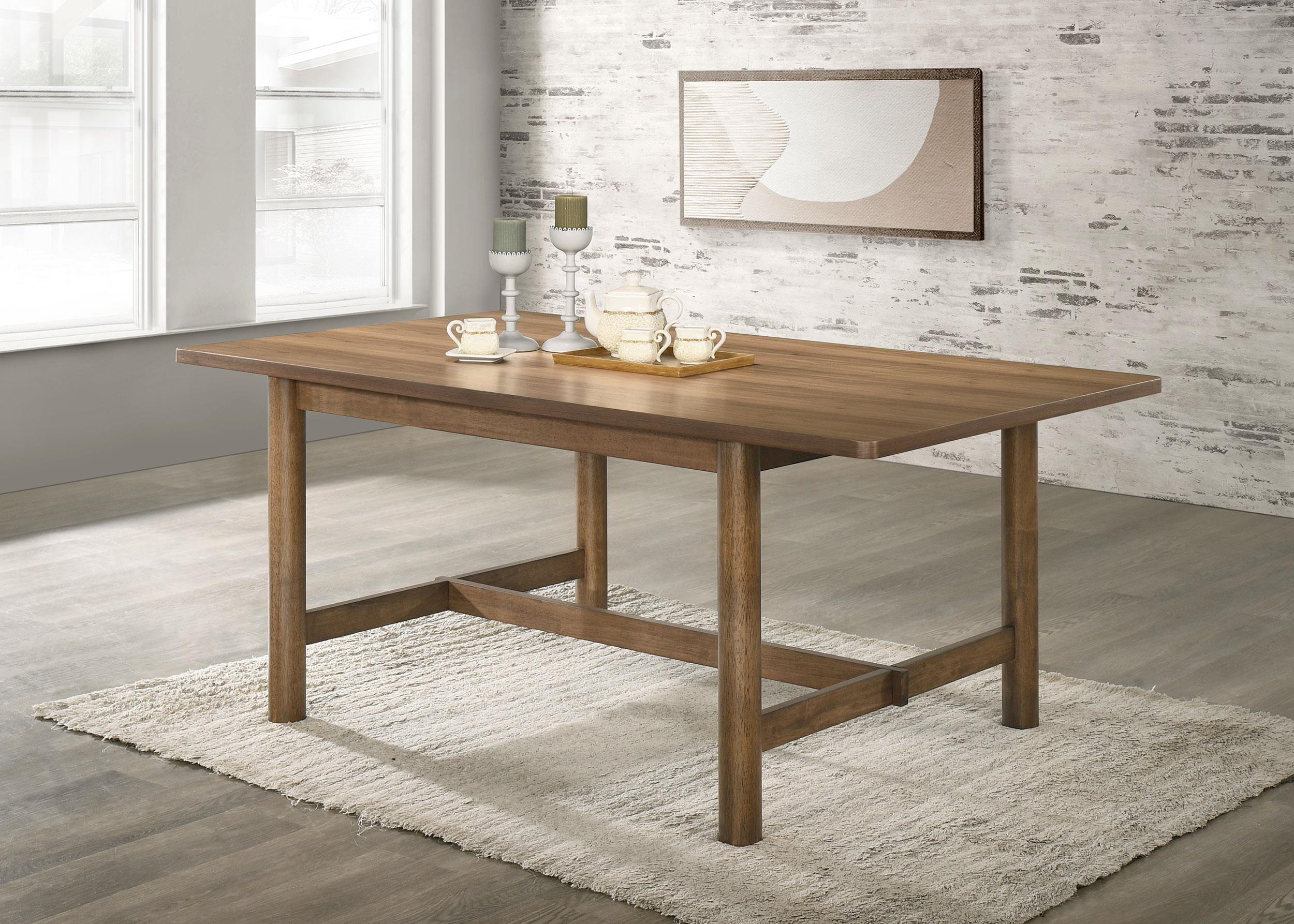Coaster Crestmore Mid-Century Modern Dining Table Model 108571