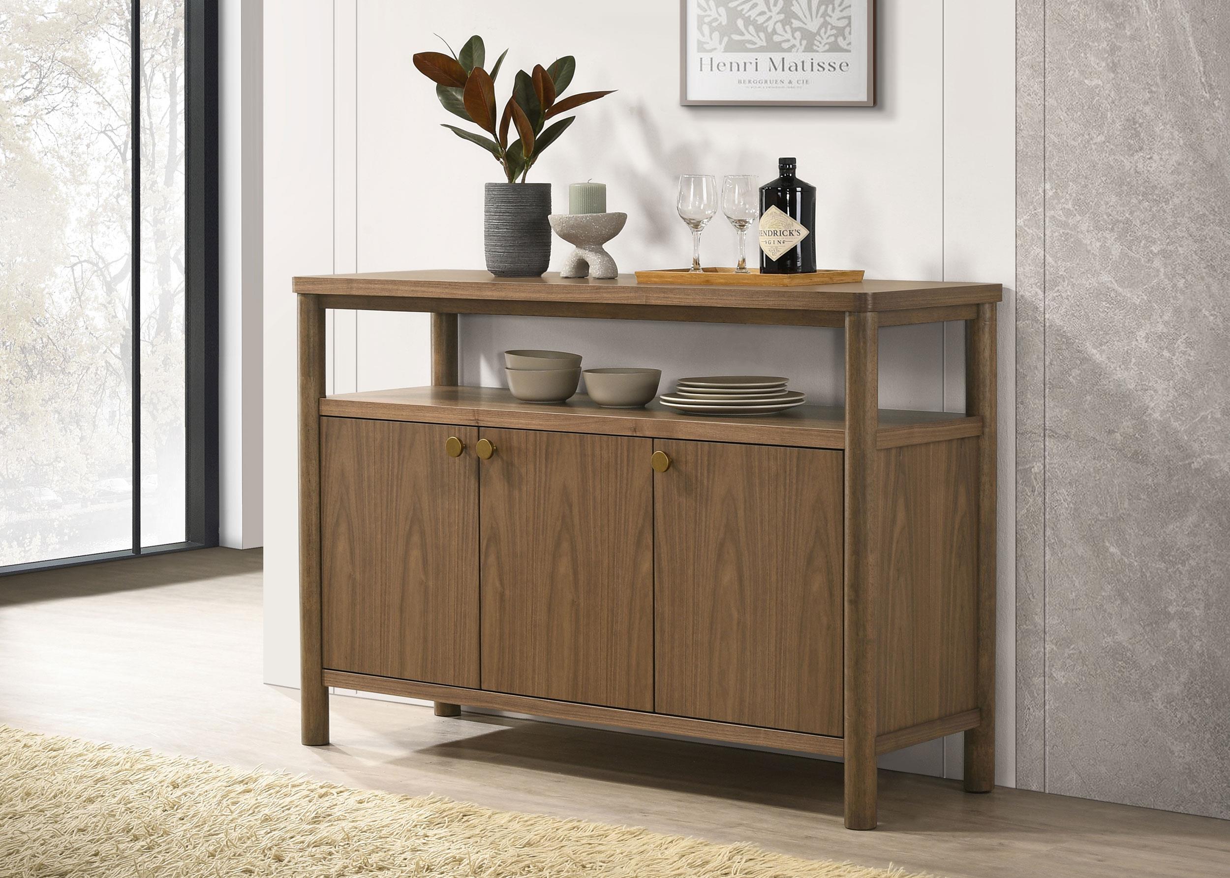 Coaster Crestmore Mid-Century Modern Sideboard Model 108575