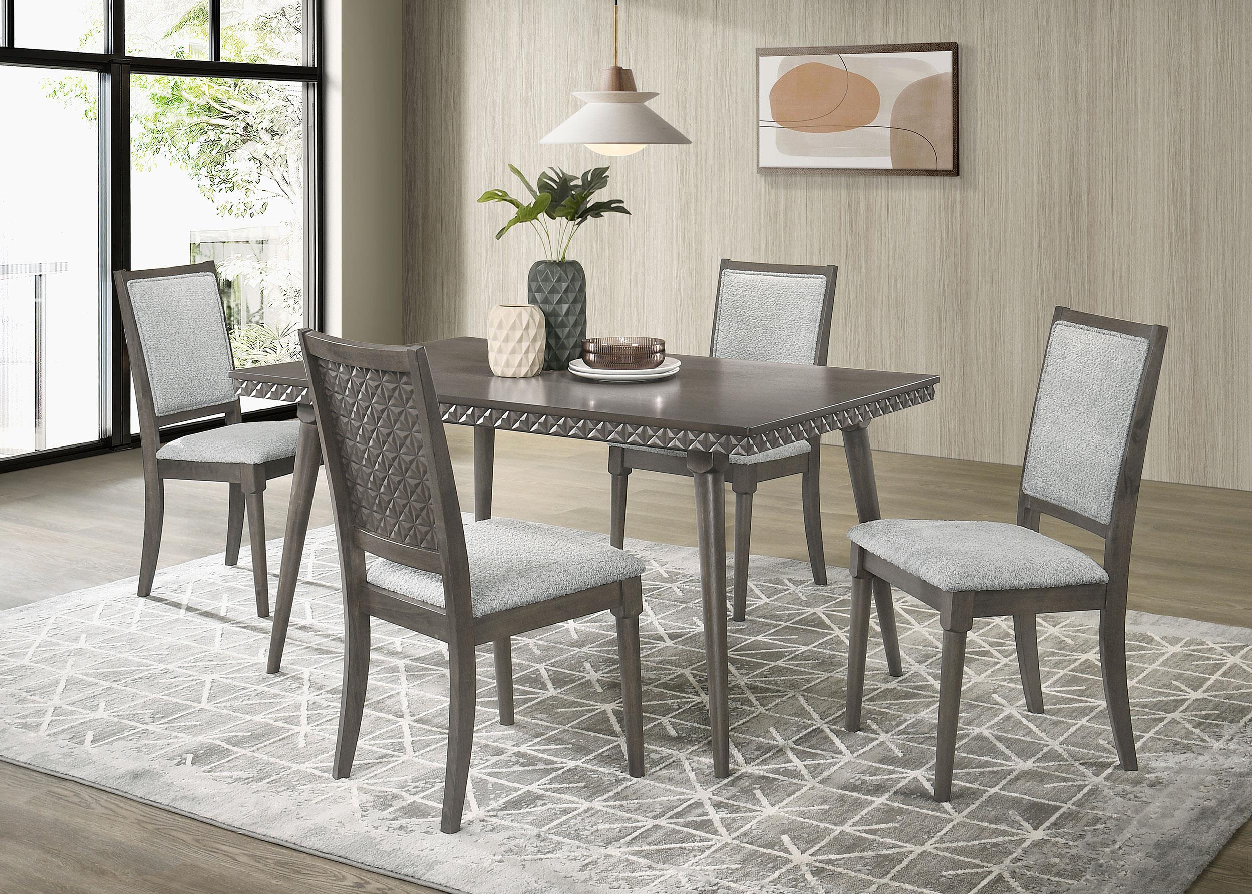 Coaster Onslow Mid-Century Modern Dining Table Model 108621-S5