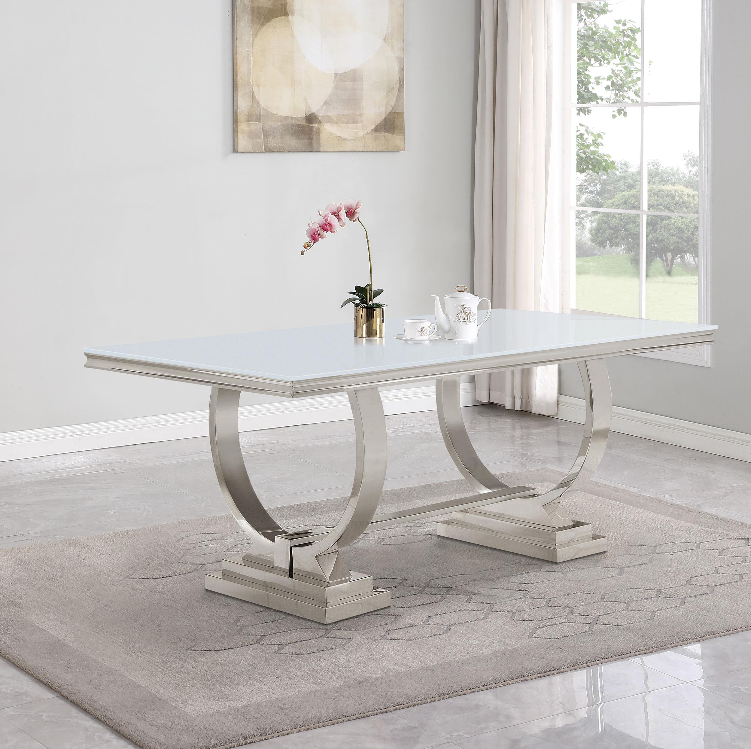 Coaster Antoine Contemporary Dining Table Model 108811