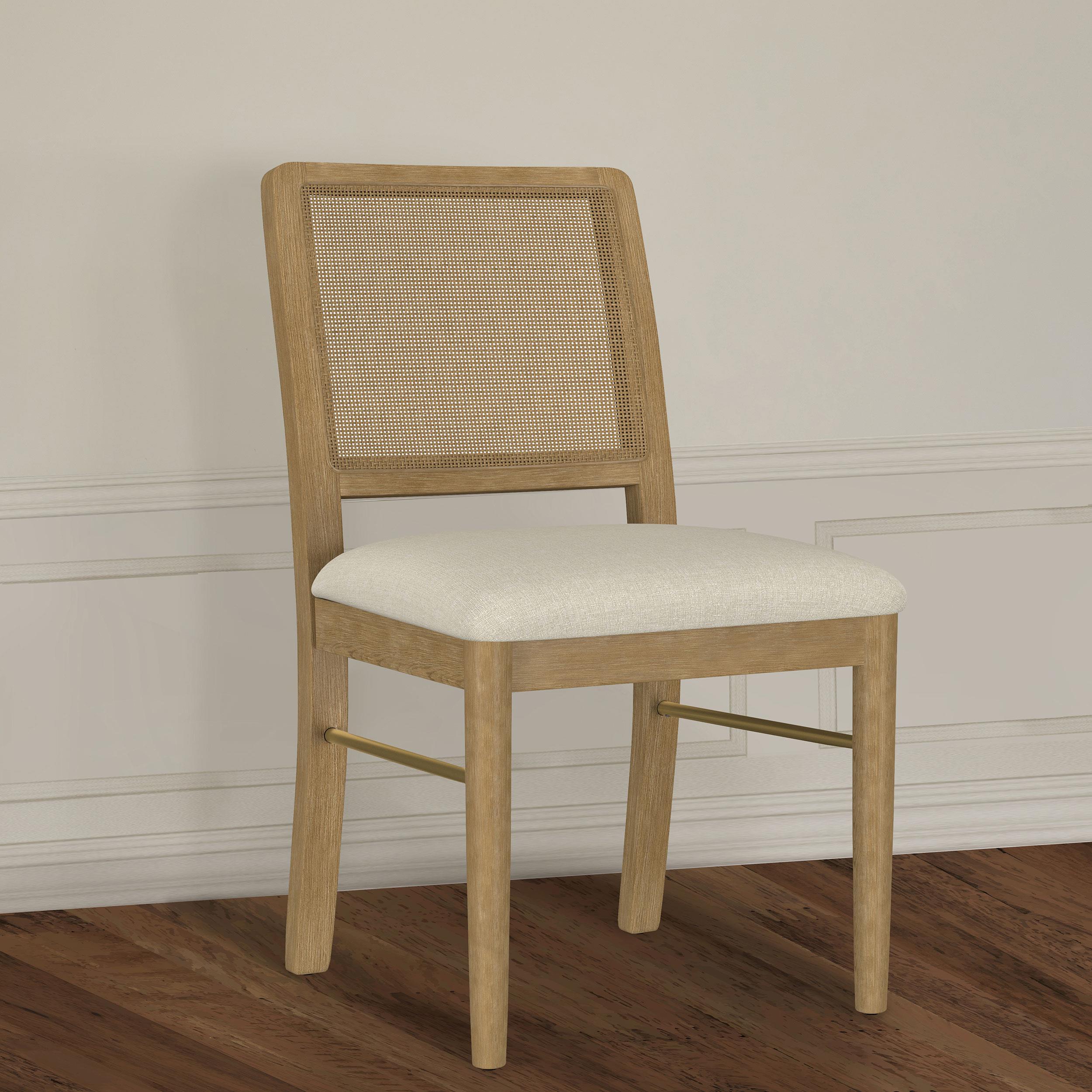 Coaster Arini Coastal Natural Side Chair Model 108932Swd