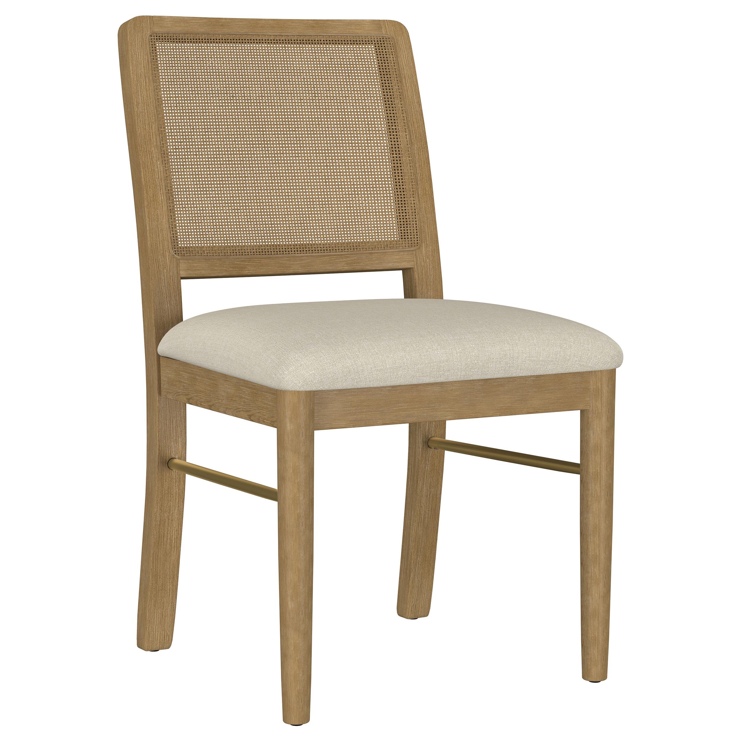 Coaster Arini Coastal Natural Side Chair Model 108932Swd