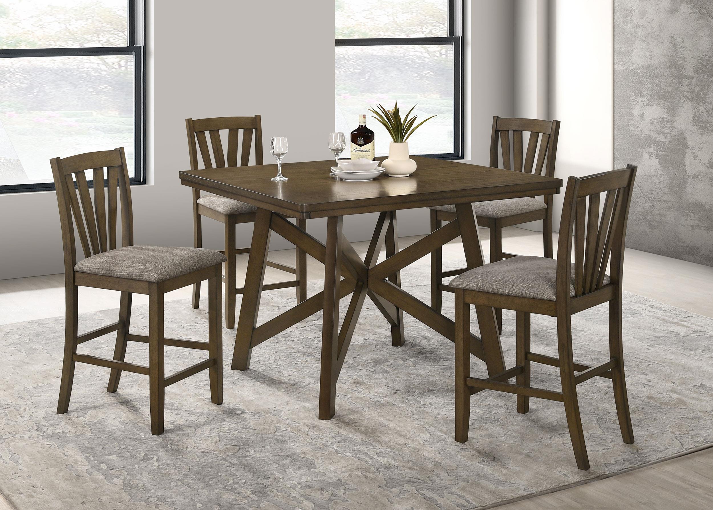 Coaster Canfield Transitional Counter Height Dining Table Model 109178-S5