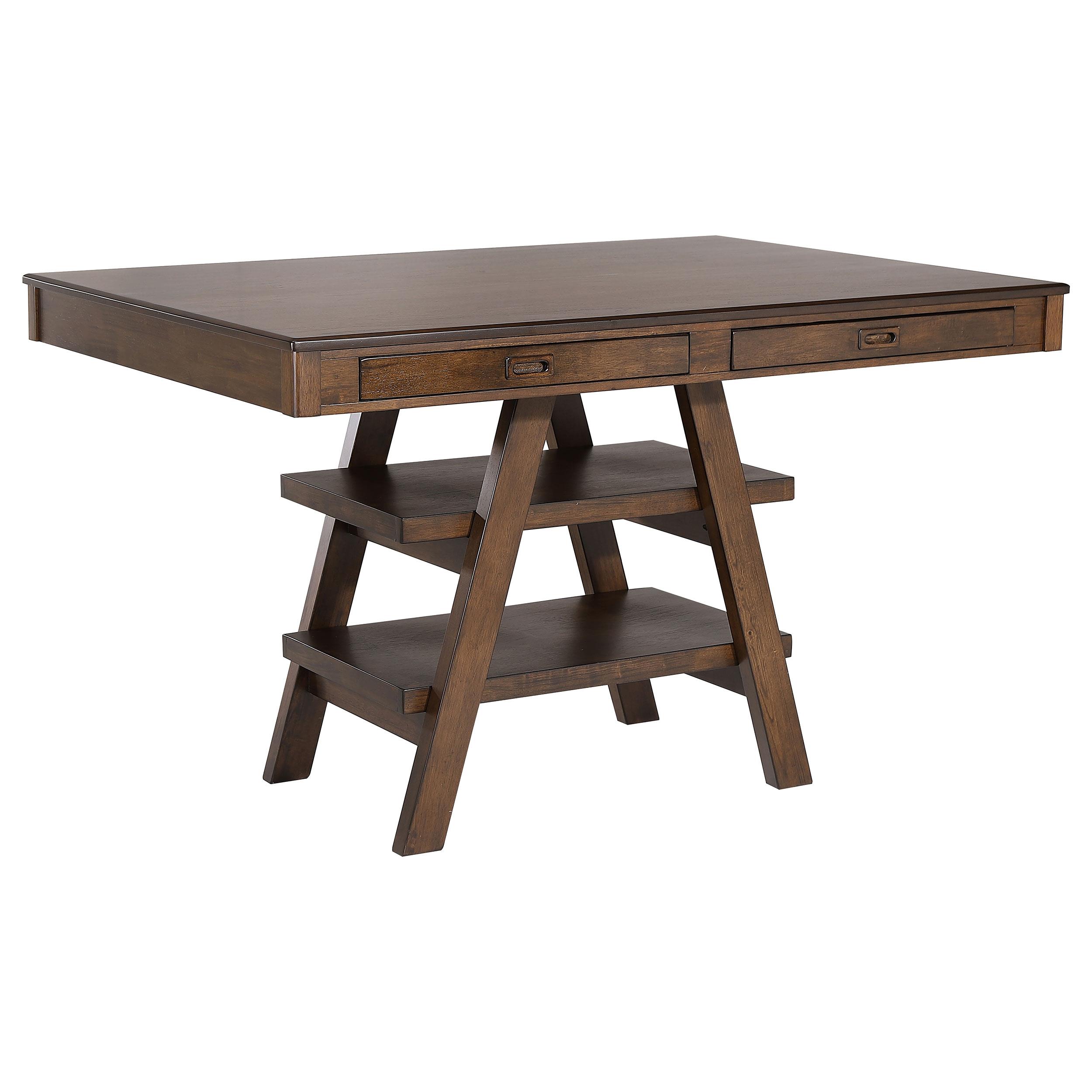 Coaster Dewey Transitional Counter Height Dining Table Model 115208