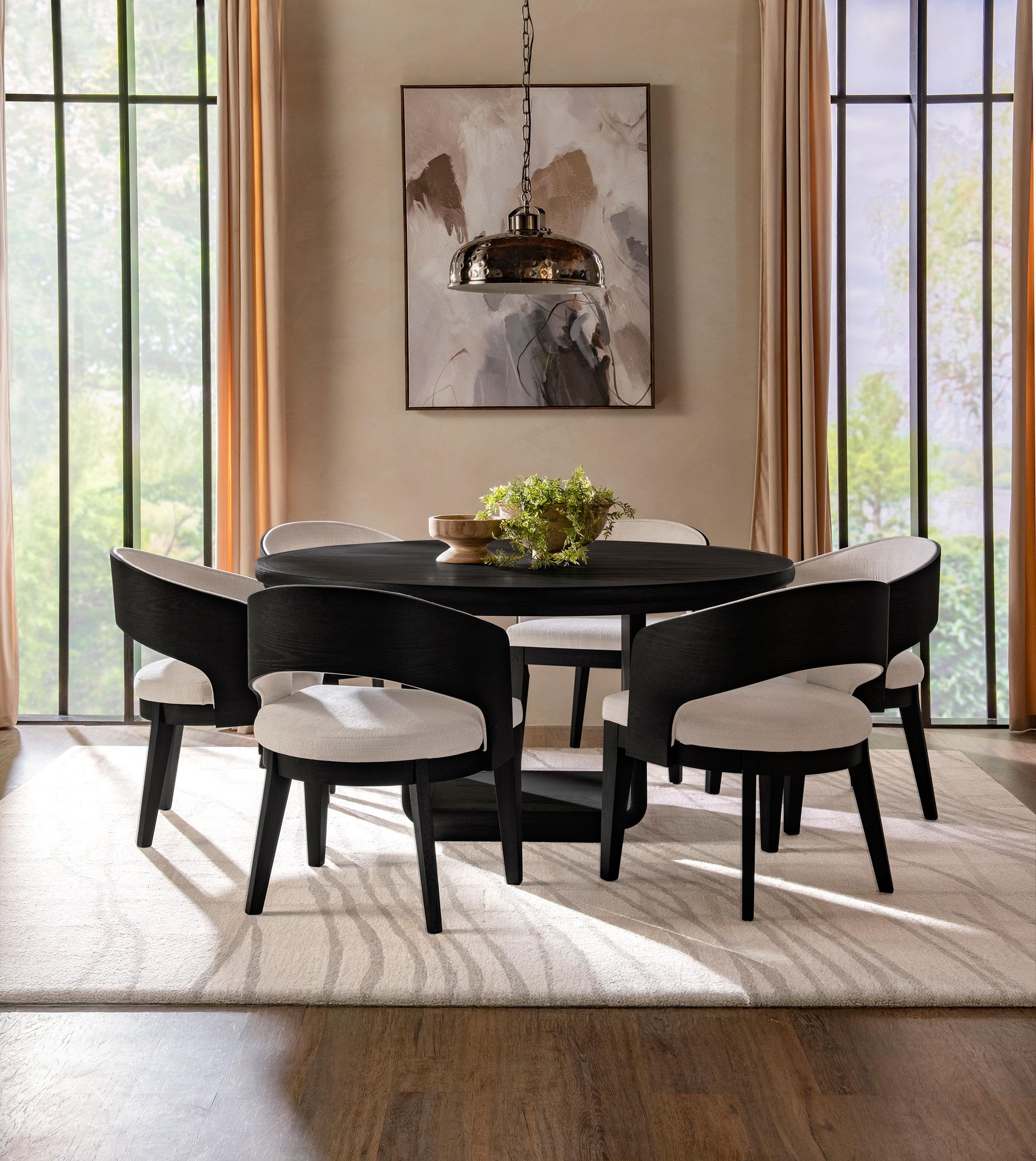 Coaster Leandro Contemporary Dining Table Model 115390-S7A