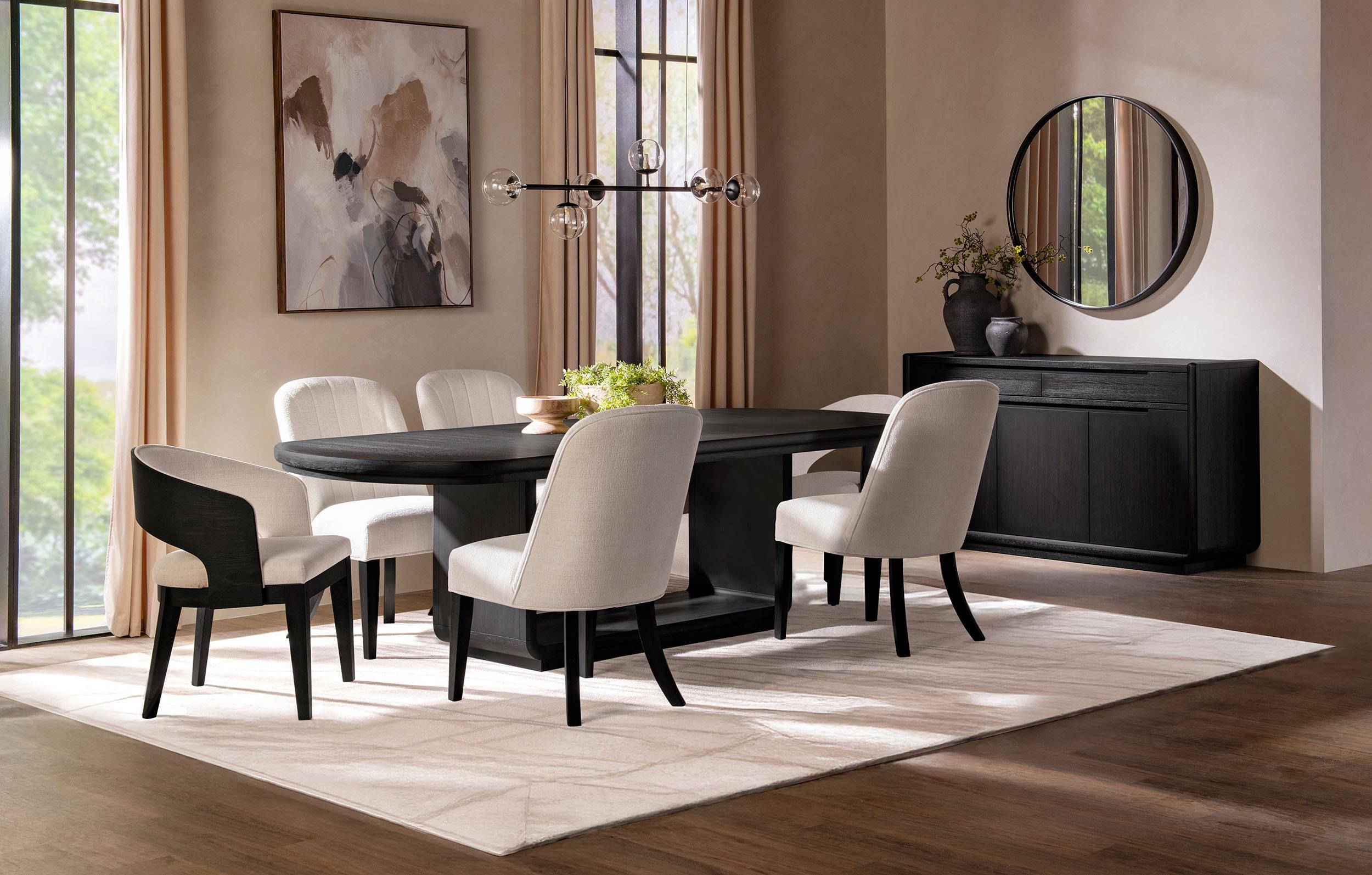 Coaster Leandro Contemporary Dining Table Model 115391-S7