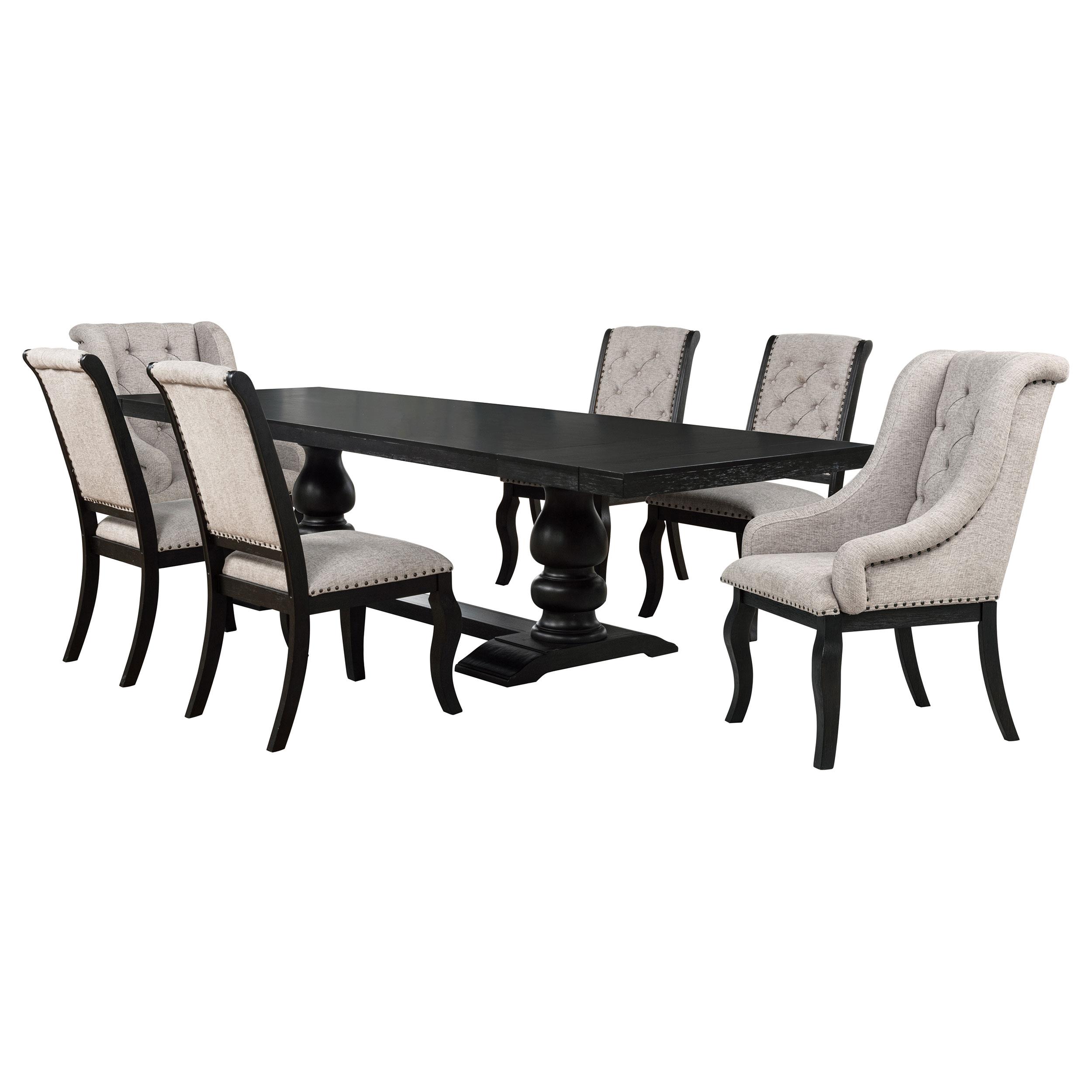 Coaster Phelps Transitional Dining Table Model 121231-S7A