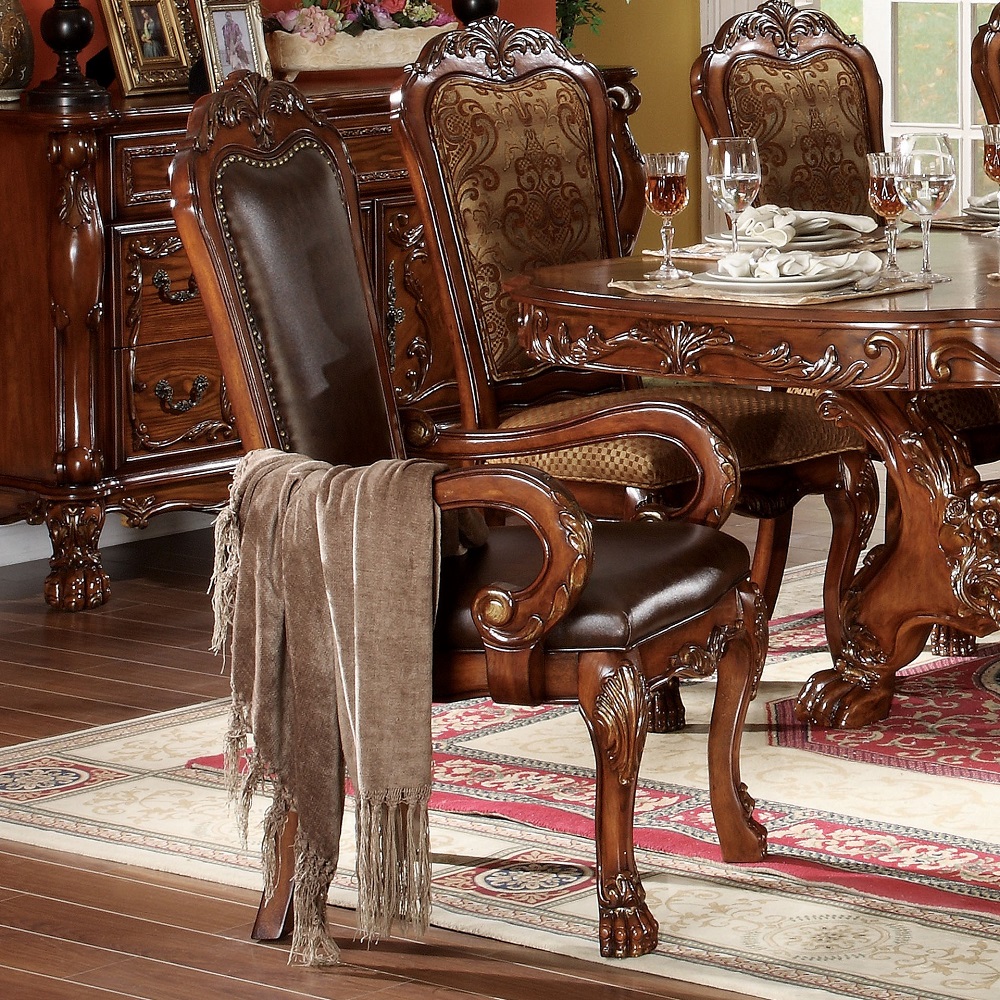Acme Dresden Arm Chair (Set-2) Model 12154